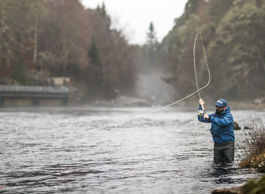 Opening day - River Moriston