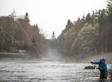 Opening day - River Moriston