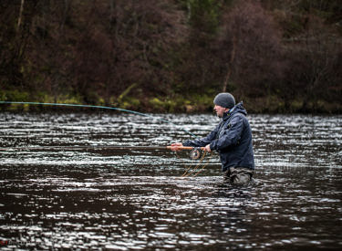 Opening day - River Moriston